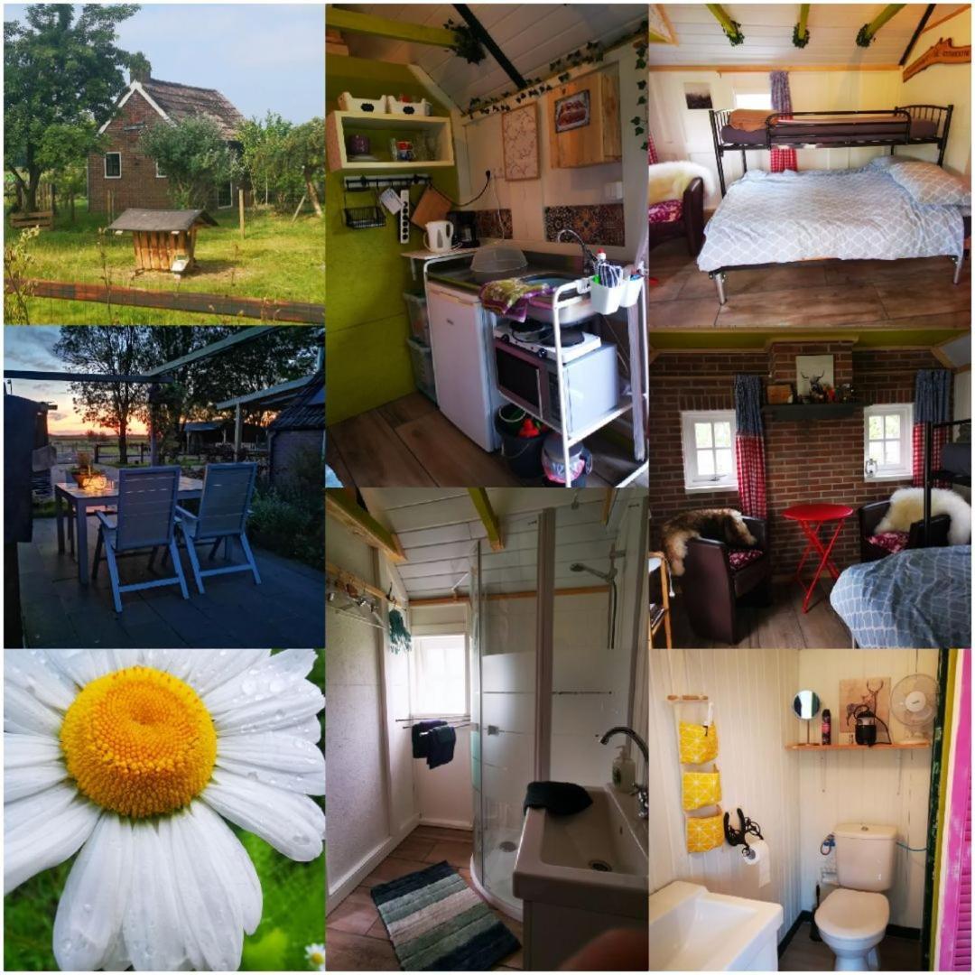 Trekkershut - Tiny House - Hikers Cottage Wijster ภายนอก รูปภาพ